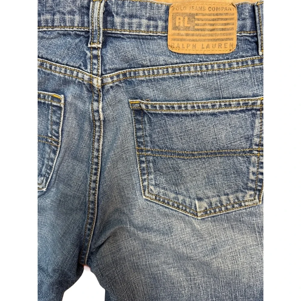 Polo Ralph Lauren Jeans 10X30 Relaxed Fit Classic Cotton Denim Comfortable‎ Mens